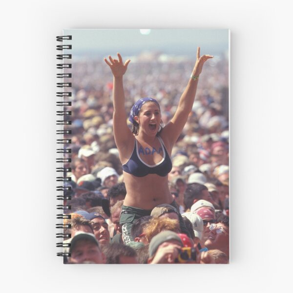 Item preview, A Counting Crows Concert Fan At Woodstock 99 - Photograph designed and sold by ConcertImages.