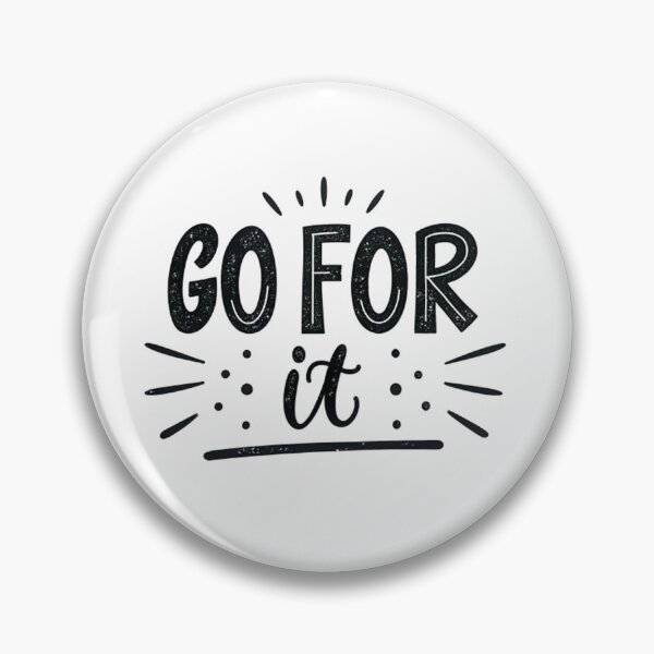 Item preview, Go For It T-Shirt, Motivational Shirt, Positive Attitude, Encouragement, Never Give Up designed and sold by VJ DESIGN WORKS.
