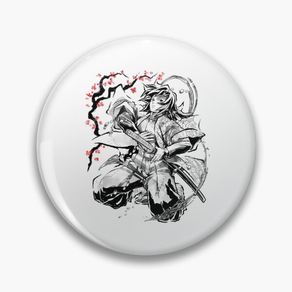 Item preview, Crimson Flow - Warrior of the Silent Stream designed and sold by RatCurry.