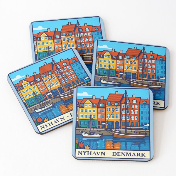 Item preview, Nyhavn, Denmark designed and sold by Myra365Art.
