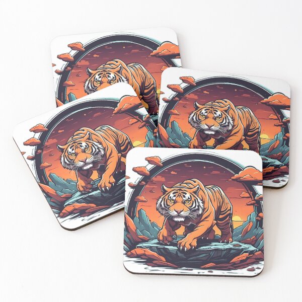 Item preview, tiger kidnapped by a UFO designed and sold by Karaz's Animal Kingdom.