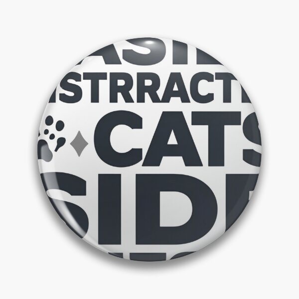 Item preview, Easily Distracted by Cats Side Quests T‑Shirt – Funny Gamer Cat Lover Tee, RPG Side Quest Humor, Nerdy Feline Gift​​ designed and sold by GAIDREDA.