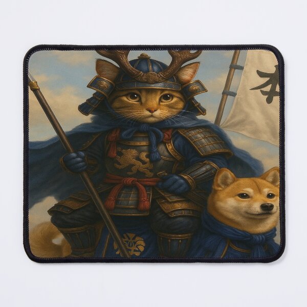 Item preview, Cat Warrior General and Loyal Shiba designed and sold by ポチDX.