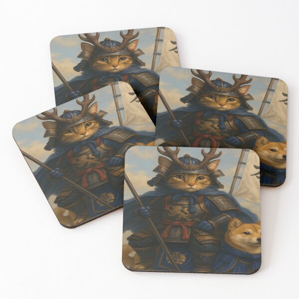 Item preview, Cat Warrior General and Loyal Shiba designed and sold by ポチDX.
