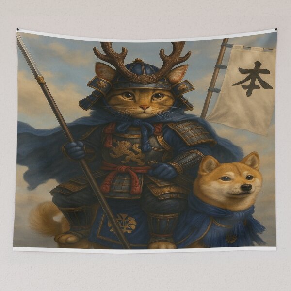 Item preview, Cat Warrior General and Loyal Shiba designed and sold by ポチDX.