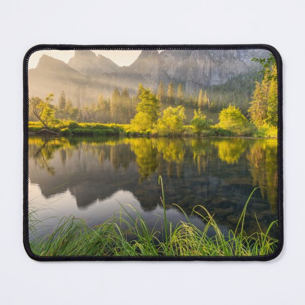 Item preview, Bridal Veil Falls at Sunrise from Valley View in Yosemite National Park designed and sold by Everett Photography.