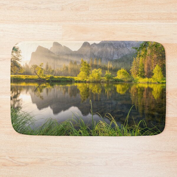 Item preview, Bridal Veil Falls at Sunrise from Valley View in Yosemite National Park designed and sold by Everett Photography.