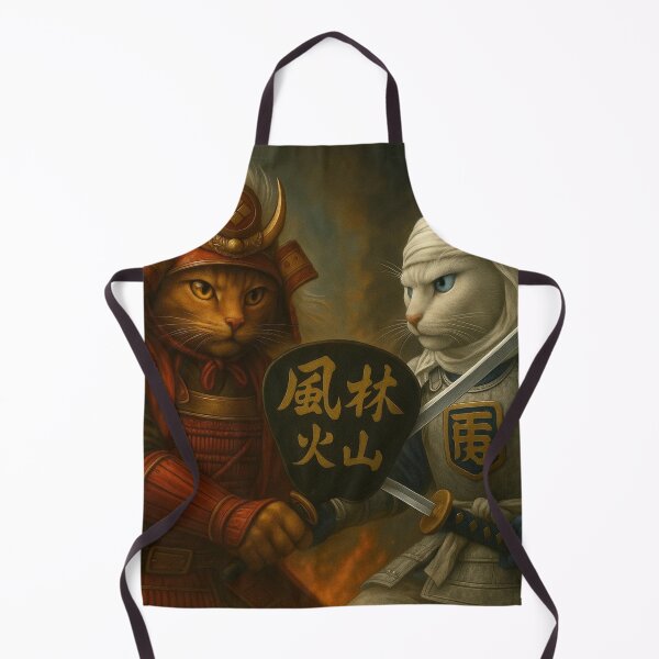 Item preview, Shingen vs Kenshin — Battle of Kawanakajima Cats designed and sold by ポチDX.