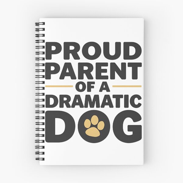 Item preview, Proud Parent of a Dramatic Dog T‑Shirt – Funny Dog Parent Tee, Overly Dramatic Pup Humor, Dog Mom Dad Gift designed and sold by GAIDREDA.