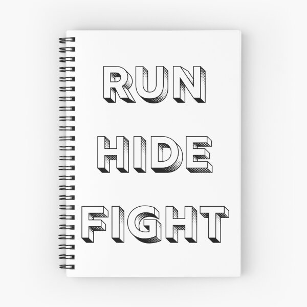 Item preview, RUN HIDE FIGHT designed and sold by TheLastGarden.
