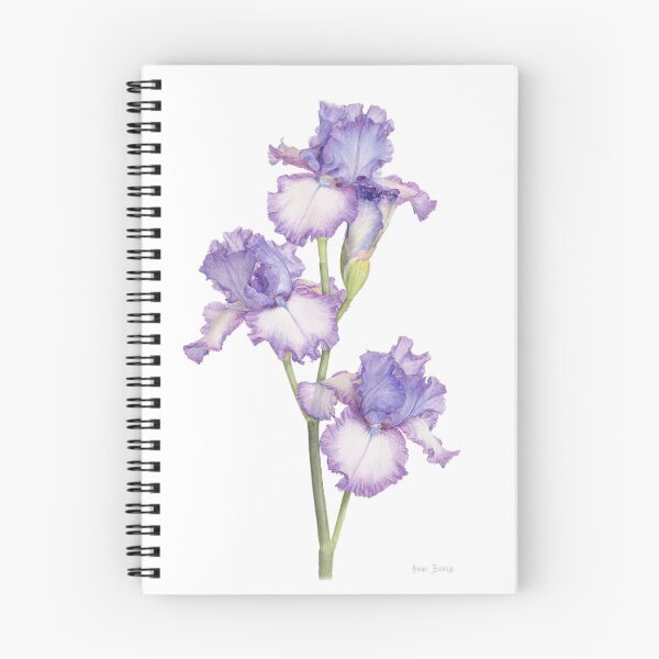 Item preview, Purple Iris Flower designed and sold by HaidiBeard.