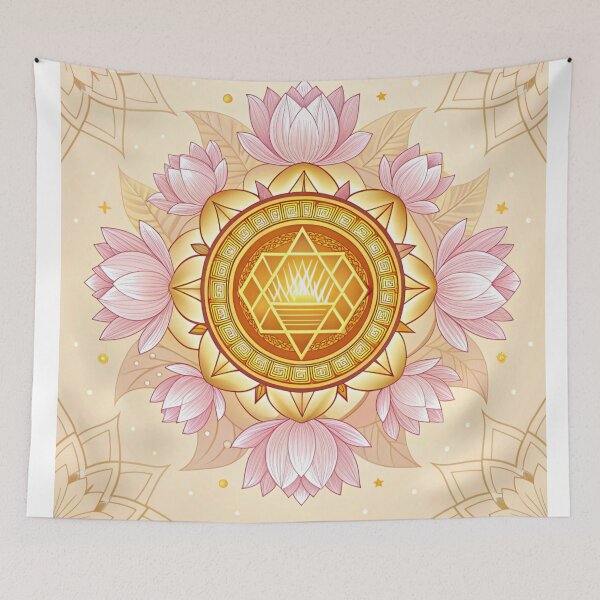 Item preview, Shri Yantra radiating golden energy . designed and sold by Lucky 777.