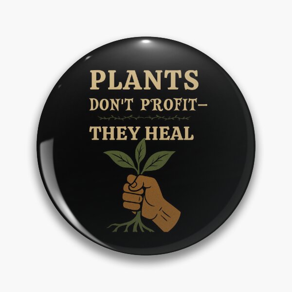 Item preview, Plants Don’t Profit — They Heal (Eco Activist T-Shirt) designed and sold by bazstees54.