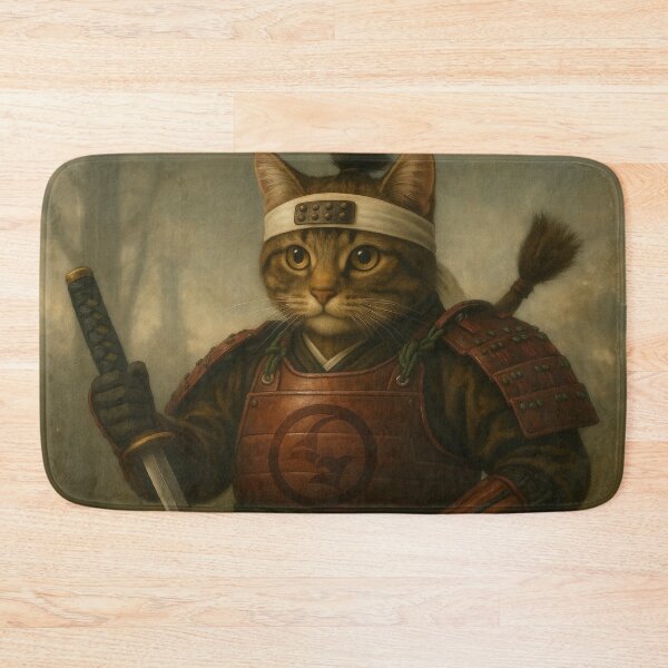 Item preview, Fierce Warrior Cat of the North designed and sold by ポチDX.