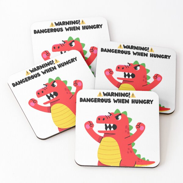 Item preview, WARNING! DANGEROUS WHEN  HUNGRY designed and sold by brozziedesigns.