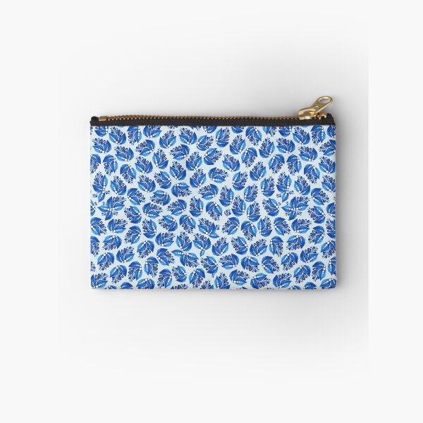 Item preview, blue twigs floral pattern. blue leaves Ukrainian pattern, Petrykivka style, author's drawing. Ukrainian art. designed and sold by Sunflower-7.