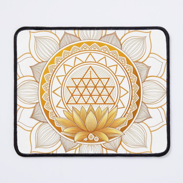 Item preview, Shri Yantra radiating golden energy . designed and sold by Lucky 777.