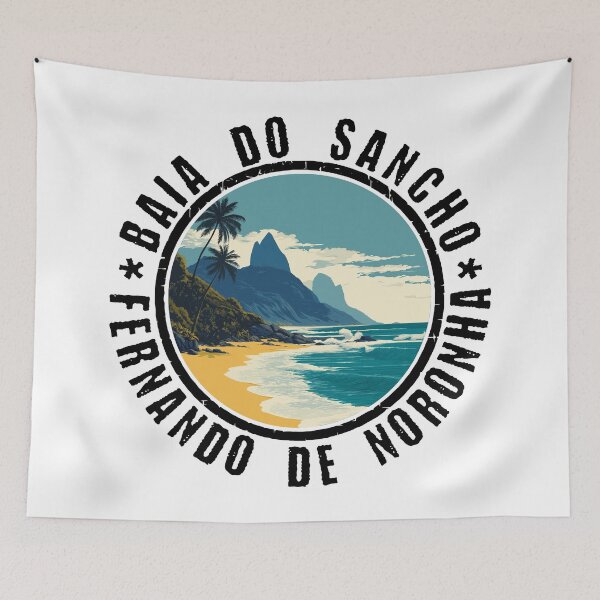 Item preview, Baia do Sancho - Fernando de Noronha (with Black Lettering) designed and sold by VelvetRoom.