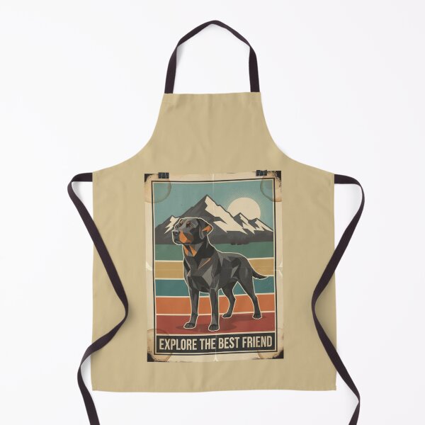 Item preview, Labrador Negro Noble Montaña Vintage Cartel designed and sold by bsbd-action.