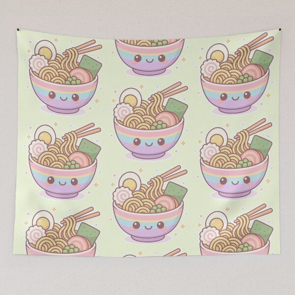 Item preview, Cute Kawaii Ramen Bowl – Adorable Anime Manga Noodle Lover Design designed and sold by Sugar Wisdom .