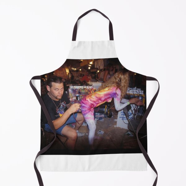 Item preview, Full Body Air Brush Painting At Woodstock 94 - Photograph designed and sold by ConcertImages.