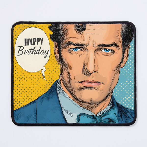 Item preview, Dapper Pop Birthday Gent designed and sold by daila70.