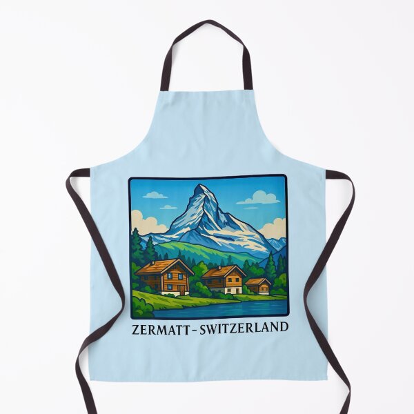 Item preview, Zermatt, Switzerland designed and sold by Myra365Art.