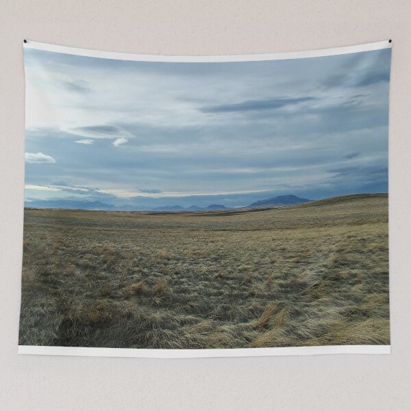 Item preview, Vast Open Prairie with Crown and Square Buttes designed and sold by Vivar Photo.