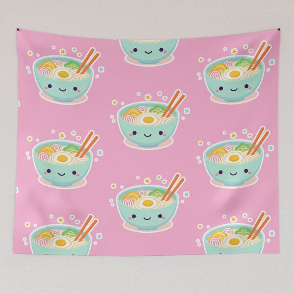 Item preview, Cute Kawaii Ramen Bowl – Adorable Anime Manga Noodle Lover Design designed and sold by Sugar Wisdom .
