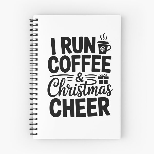 Item preview, i run on coffee and christmas cheer designed and sold by jkrphoto.