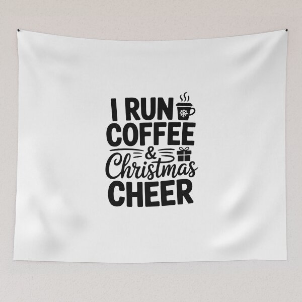 Item preview, i run on coffee and christmas cheer designed and sold by jkrphoto.