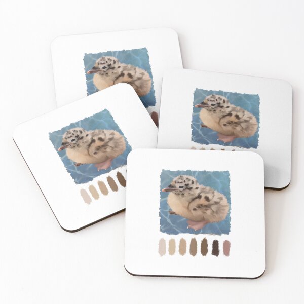Item preview, Digital Sketchbook - Seagull Chick designed and sold by fiatluxillust.