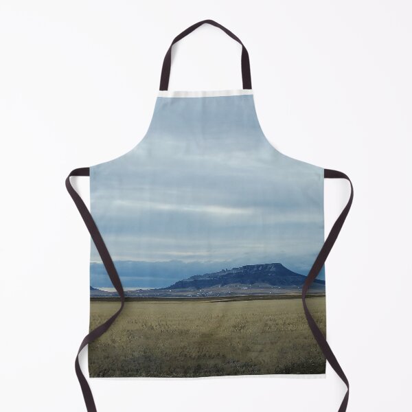 Item preview, Crown Butte in a Vast Prairie with Distant Mountains designed and sold by Vivar Photo.