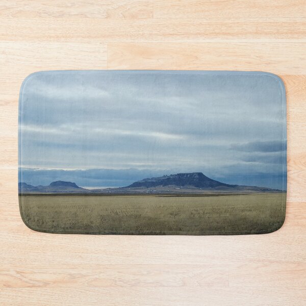 Item preview, Crown Butte in a Vast Prairie with Distant Mountains designed and sold by Vivar Photo.