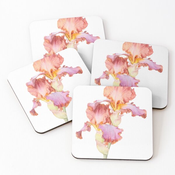 Item preview, Orange and purple Iris Flower designed and sold by HaidiBeard.