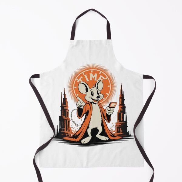Item preview, Zippy Time-Keeper Mouse Illustration designed and sold by Zippy Creation.