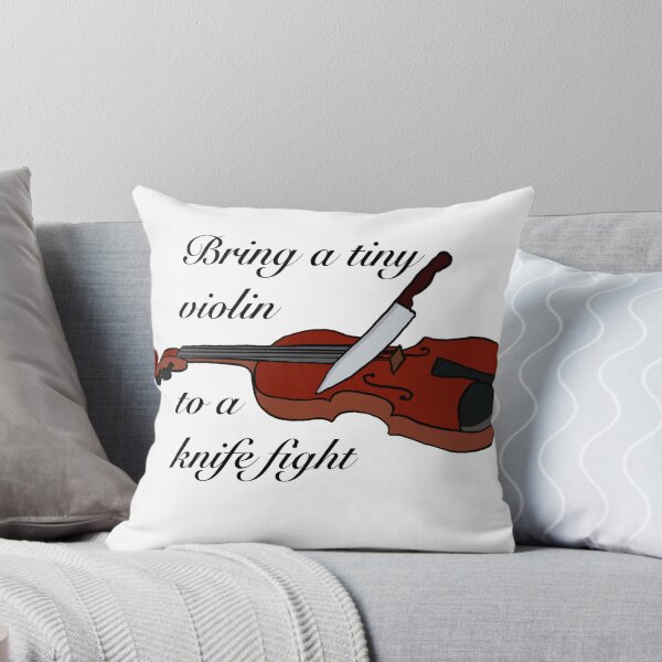 Aperçu de l'œuvre Annulé - Un petit violon contre un combat au couteau créée et vendue par Mastermind Designs.