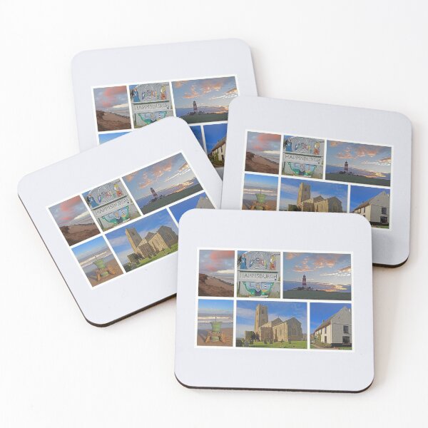Item preview, Happisburgh Collage, Norfolk, October 2025 designed and sold by RedHillDigital.