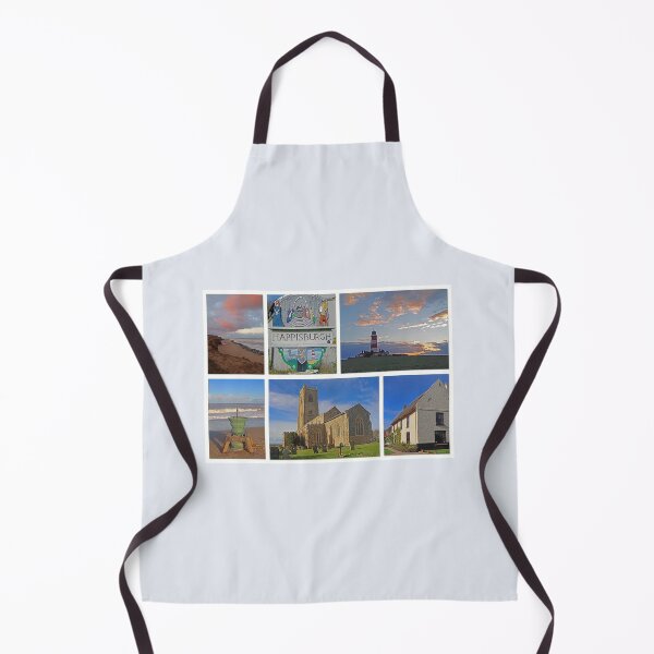 Item preview, Happisburgh Collage, Norfolk, October 2025 designed and sold by RedHillDigital.