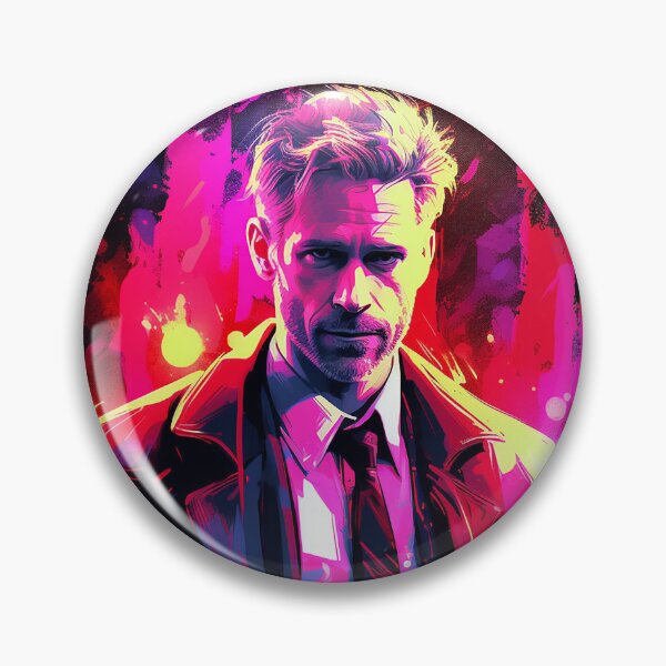 Item preview, John Constantine Neon Lights designed and sold by ScorpiosGraphx.