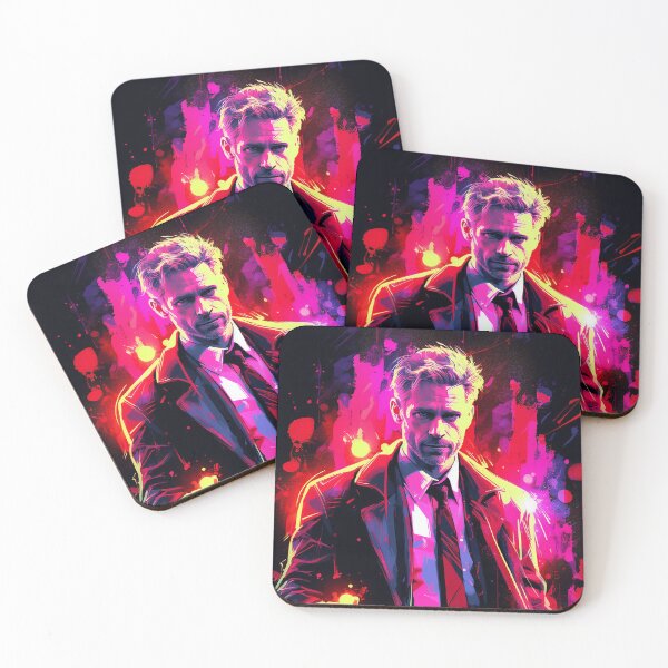 Item preview, John Constantine Neon Lights designed and sold by ScorpiosGraphx.