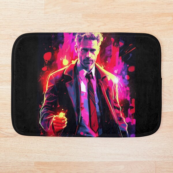 Item preview, Luces de neón de John Constantine designed and sold by ScorpiosGraphx.