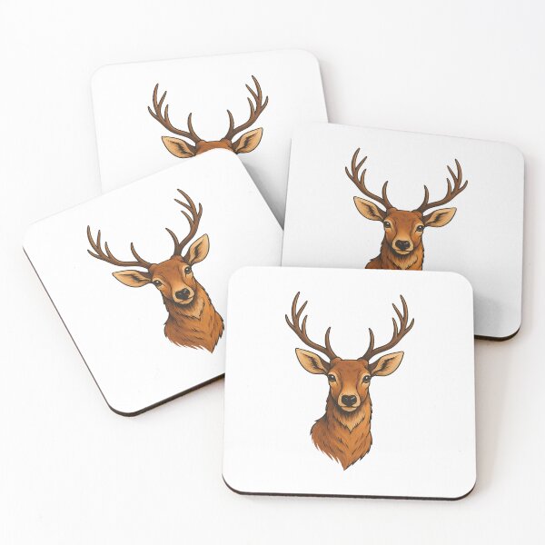 Item preview, Gentle Gaze – Deer Portrait designed and sold by luckyyouth.