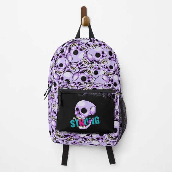 Item preview, Be Strong – Dark Pop Creepy Skull Pattern Punk Art designed and sold by jh0o.