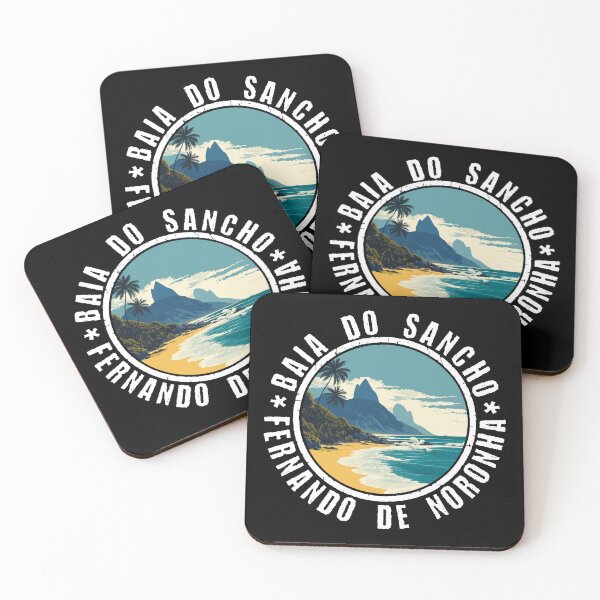 Item preview, Baia do Sancho - Fernando de Noronha (with White Lettering) designed and sold by VelvetRoom.