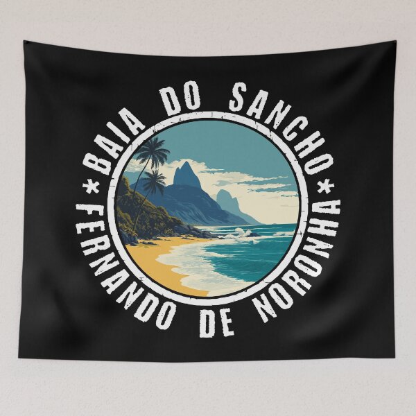 Item preview, Baia do Sancho - Fernando de Noronha (with White Lettering) designed and sold by VelvetRoom.