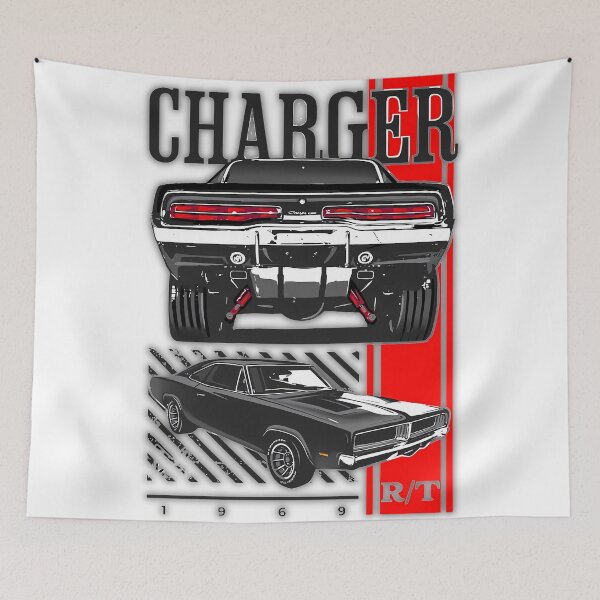 Item preview, 1969 Charger R/T – Classic Muscle Car Art designed and sold by Artistic canvas store.
