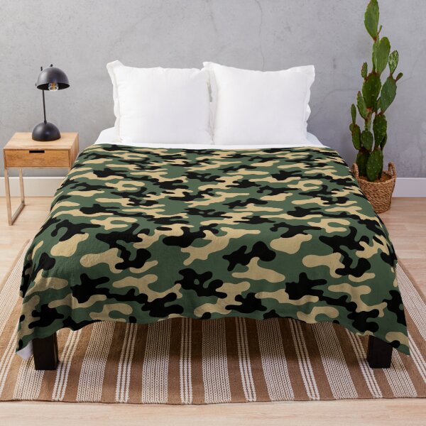 Item preview, Classic Camo Three-Color Camouflage Pattern designed and sold by BluecidDesign.