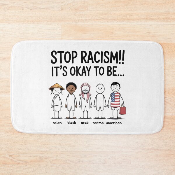Item preview, STOP RACISM!! designed and sold by Firas Aljazzar.