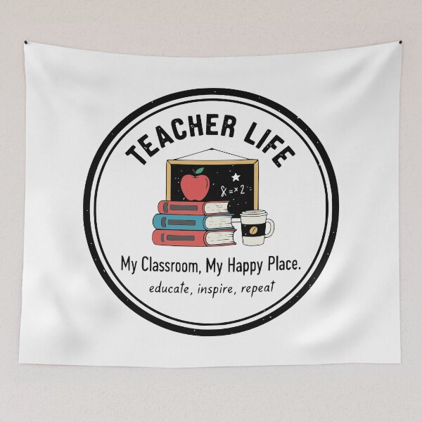 Item preview, Teacher Life - My Classroom My Happy Place Graphic designed and sold by Enga6.